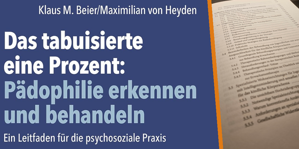 Titelbild zu Unter Generalverdacht: eine Buchkritik zu „Das tabuisierte eine Prozent“ von Klaus Beier und Maximilian von Heyden. Teil 1/3: Inhaltszusammenfassung