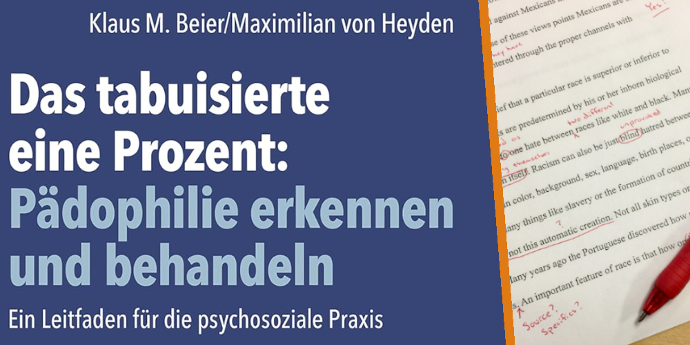 Titelbild zu Unter Generalverdacht: eine Buchkritik zu „Das tabuisierte eine Prozent“ von Klaus Beier und Maximilian von Heyden. Teil 3/3: Faktencheck